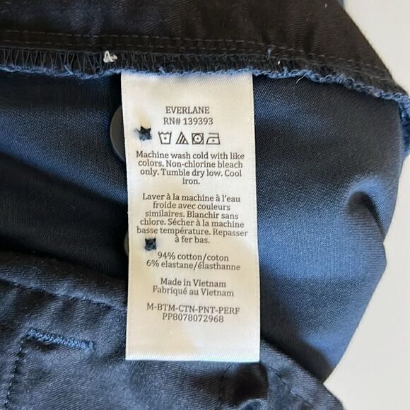 NWT Everlane The Performance Chino | Uniform Slim Fit in Deep Navy Size 35 X 28 - Picture 7 of 12